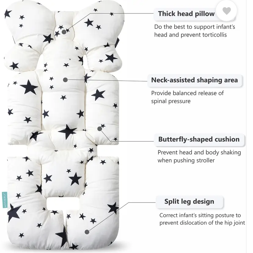 Washable stroller cushion preloved Motherly